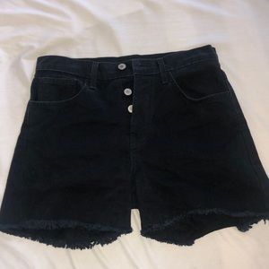 Brandy Melville John Galt black shorts